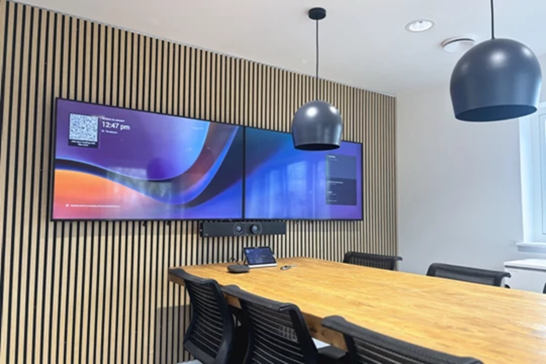 Private, comfortable meeting rooms designed to impress.