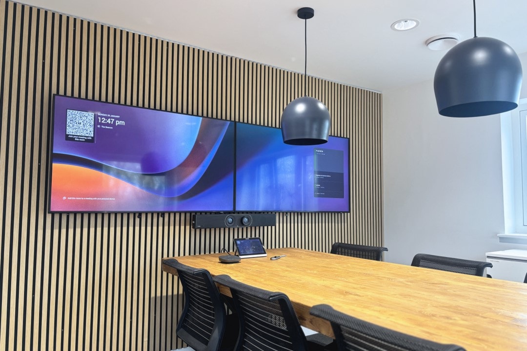 Private, comfortable meeting rooms designed to impress.