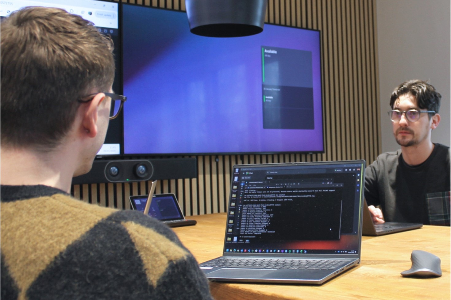 The Boardroom Space.